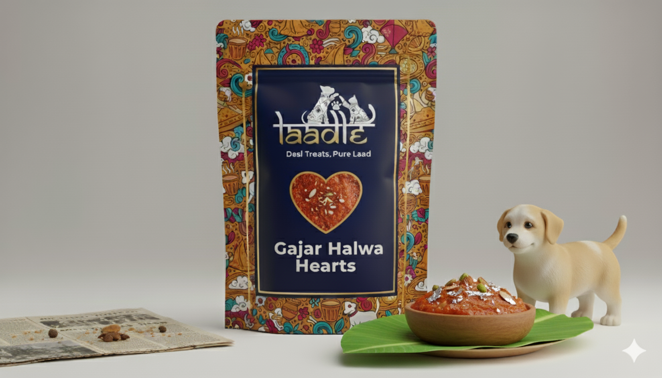 Gajar Halwa Hearts