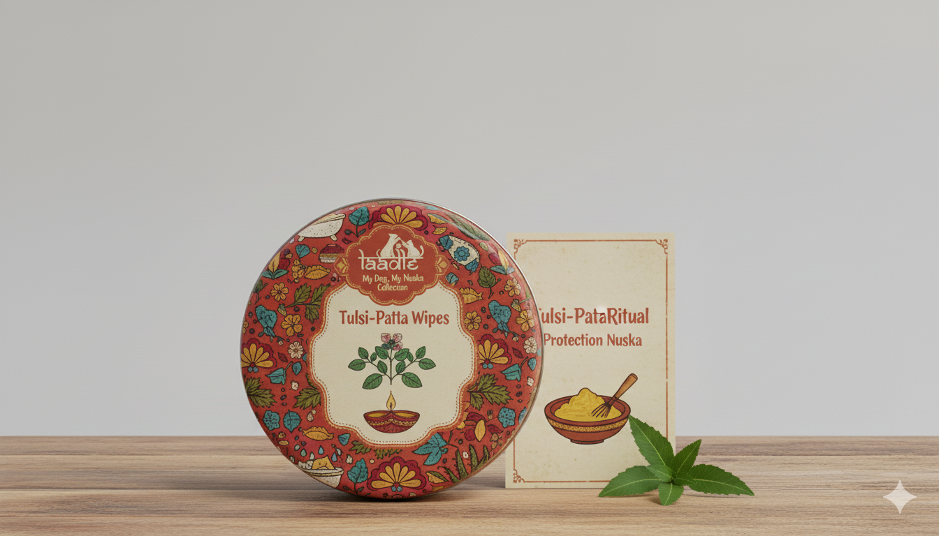 Tulsi Patta Pet Wipes